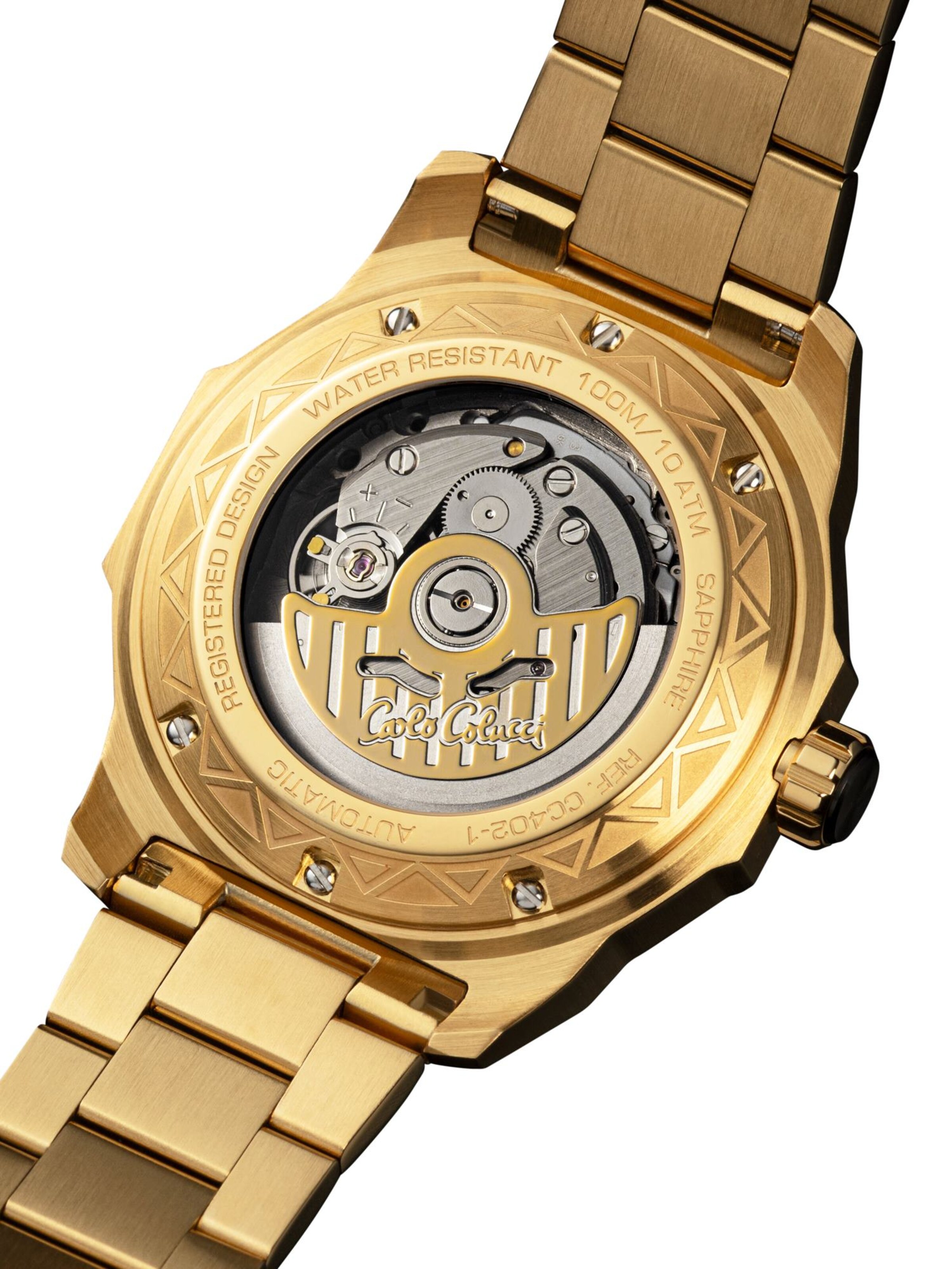 Carlo Colucci Uhr ' Doumbia ' in Gold