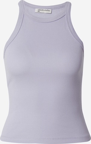 Haut 'Liz' Rebirth Studios en violet : devant