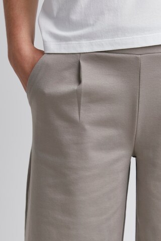 Wide Leg Pantalon à pince 'KATE' ICHI en beige
