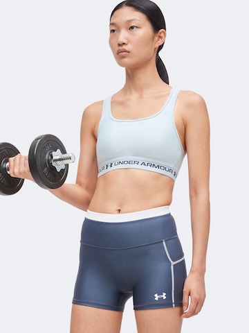 UNDER ARMOUR Bygelfri Sportbehå i blå