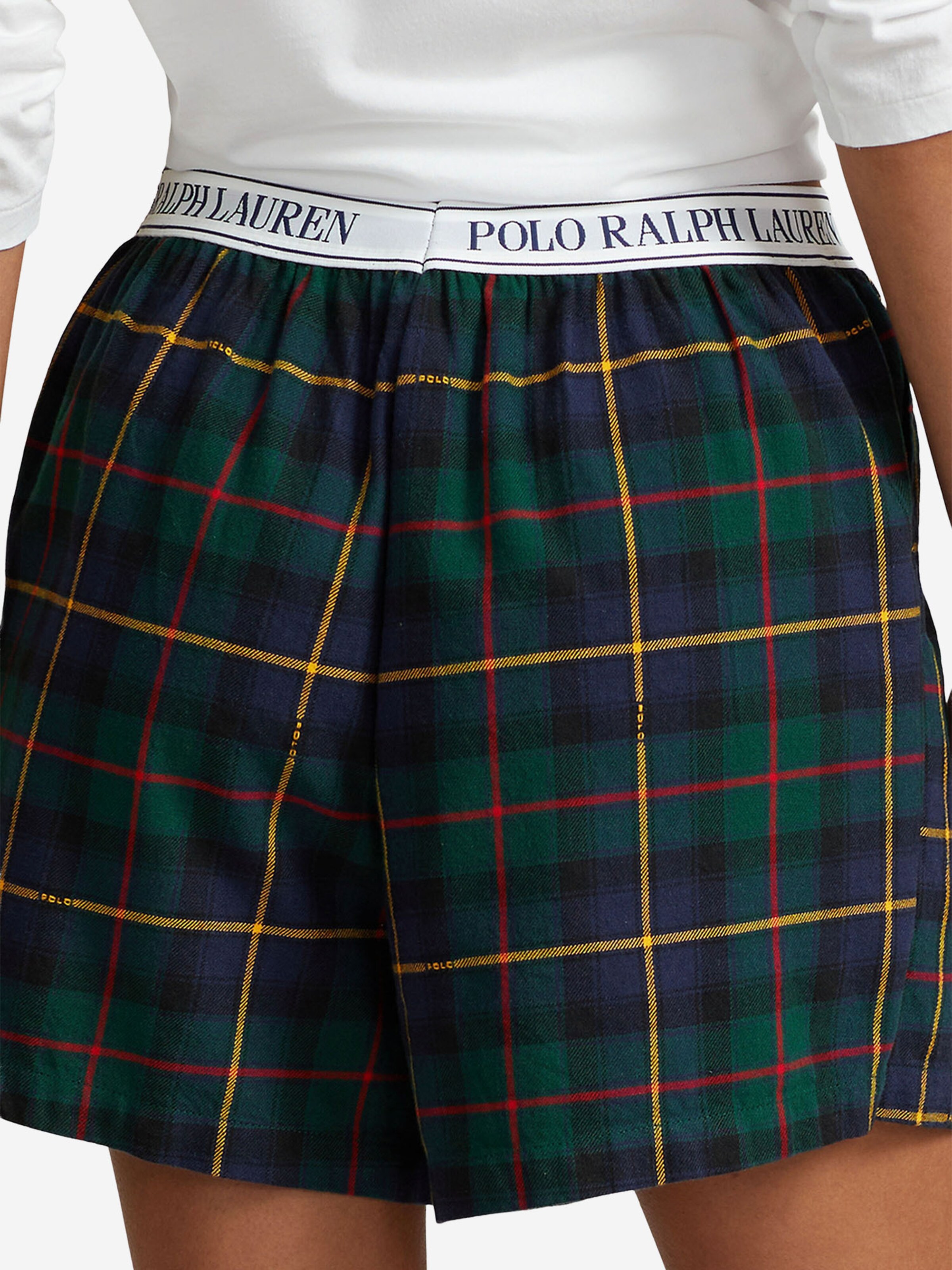 Pantalon de pyjama ' Cozy Flannel ' Polo Ralph Lauren en bleu