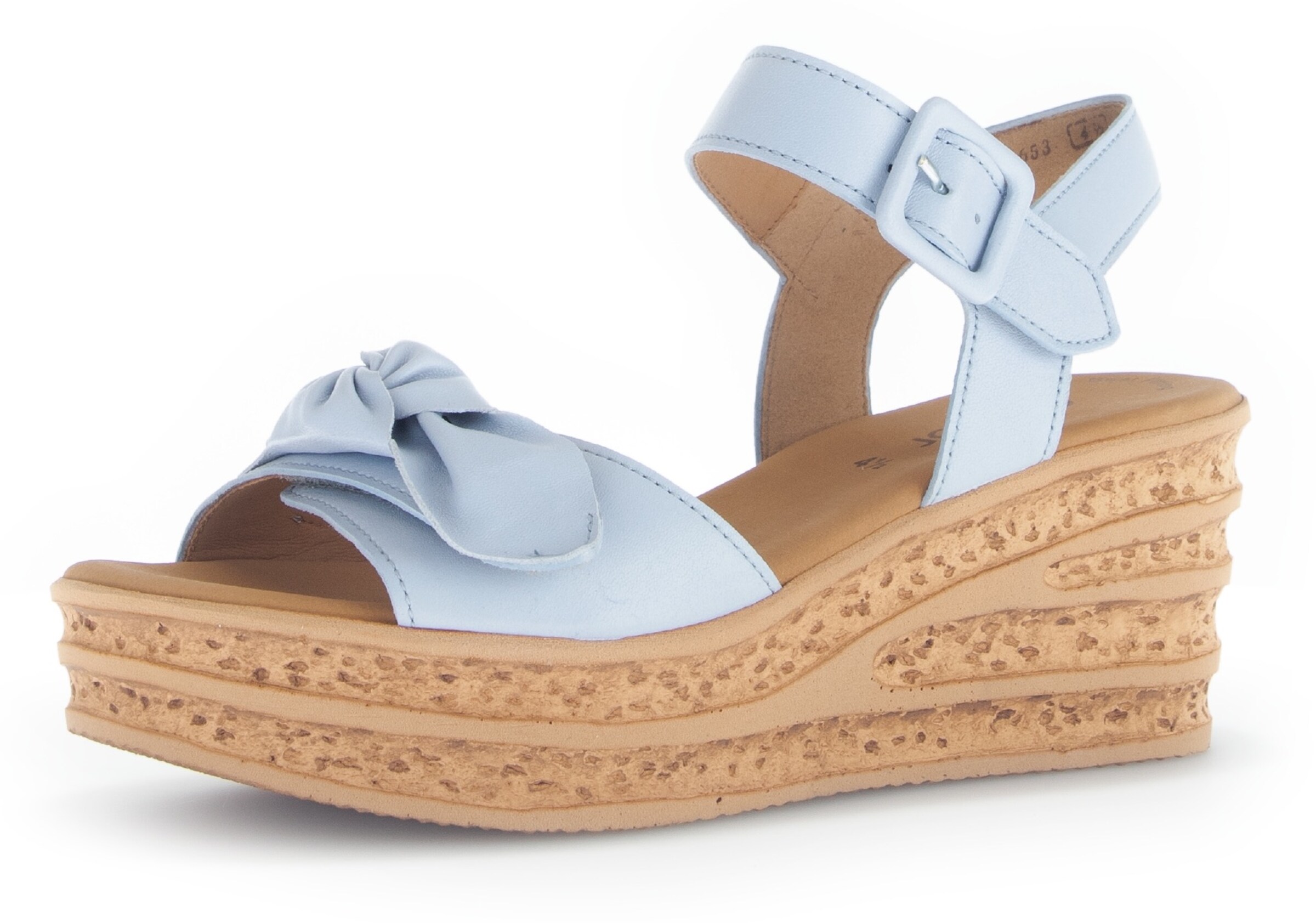 GABOR Sandale in Blau: Vorderseite