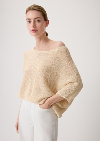 COMMA Pullover in Beige: Vorderseite