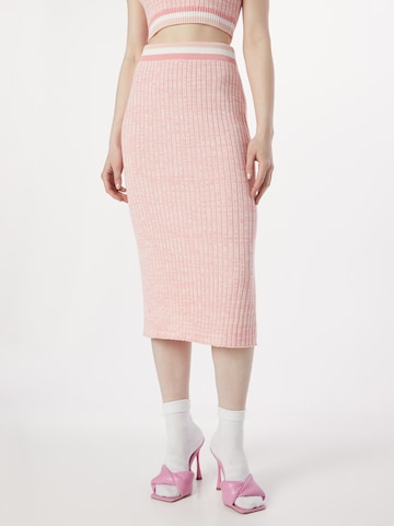 UNITED COLORS OF BENETTON Skirt in Pink: front