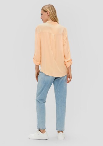 QS Bluse in Orange