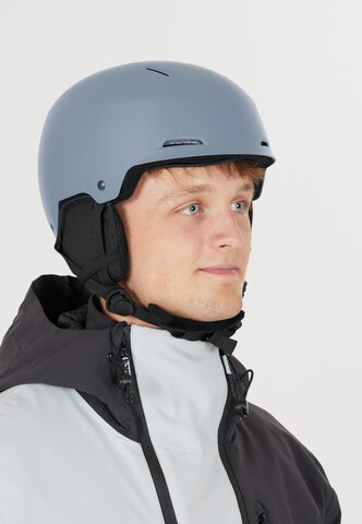 SLOPE Skihelm 'Heiden' in Blau: Vorderseite