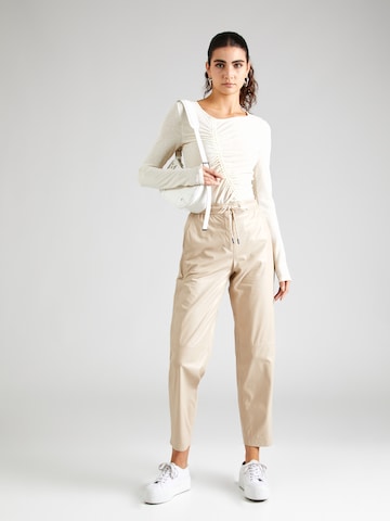 GERRY WEBER Loosefit Broek in Beige