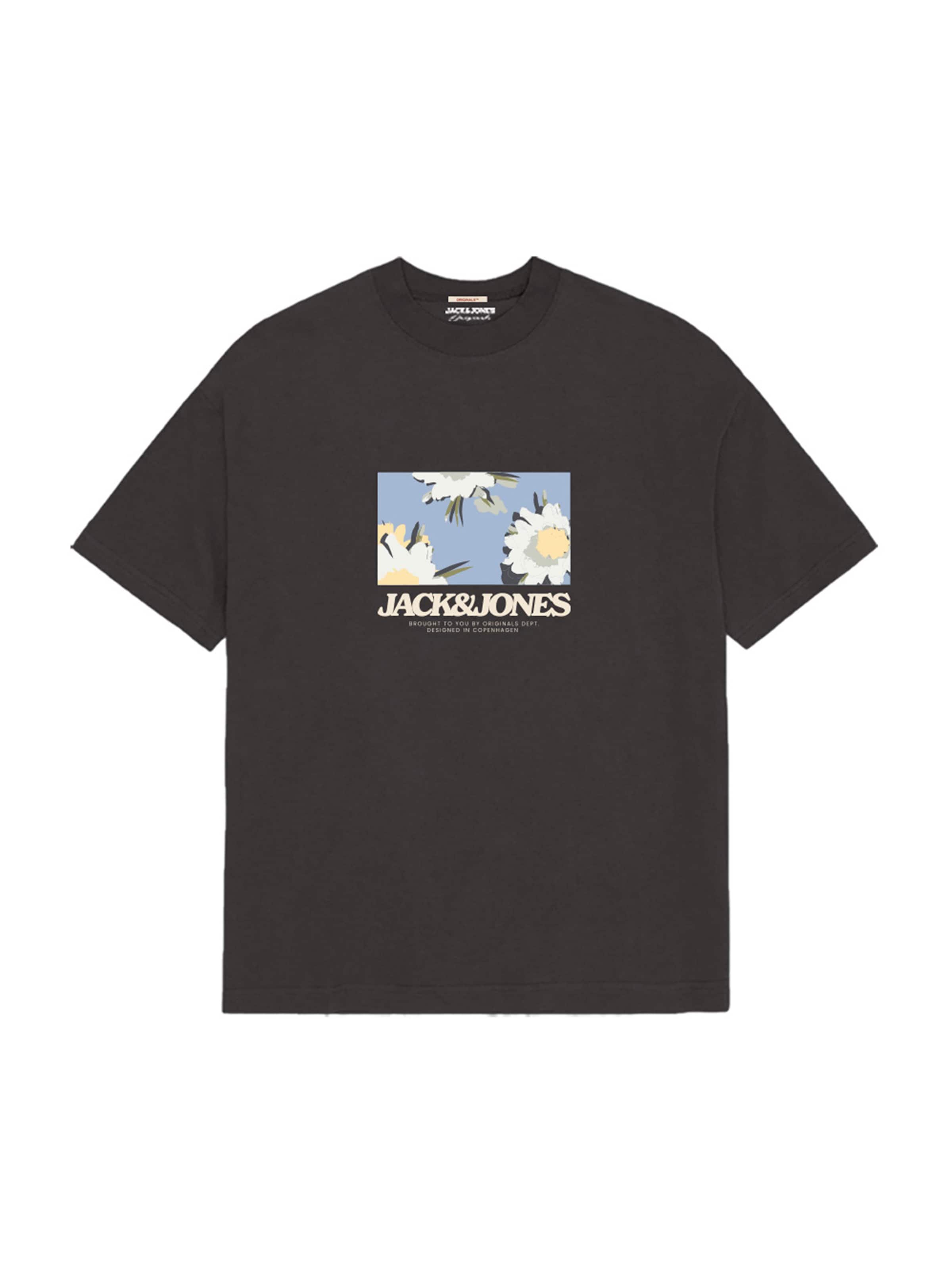 Jack & Jones Junior Tričko – černá: přední strana