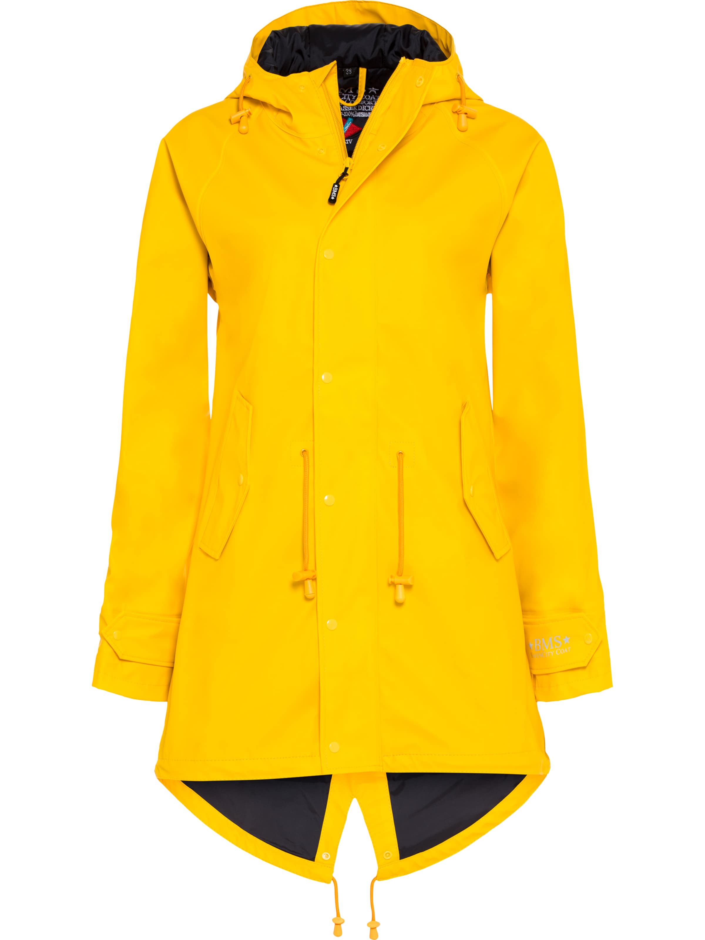 BMS Funktionsmantel 'HafenCity'‌‌‌ in Gelb: Vorderseite