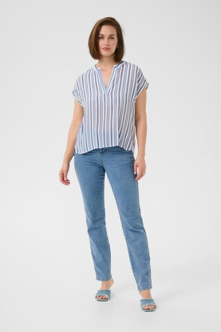 Kaffe - Blusa em azul