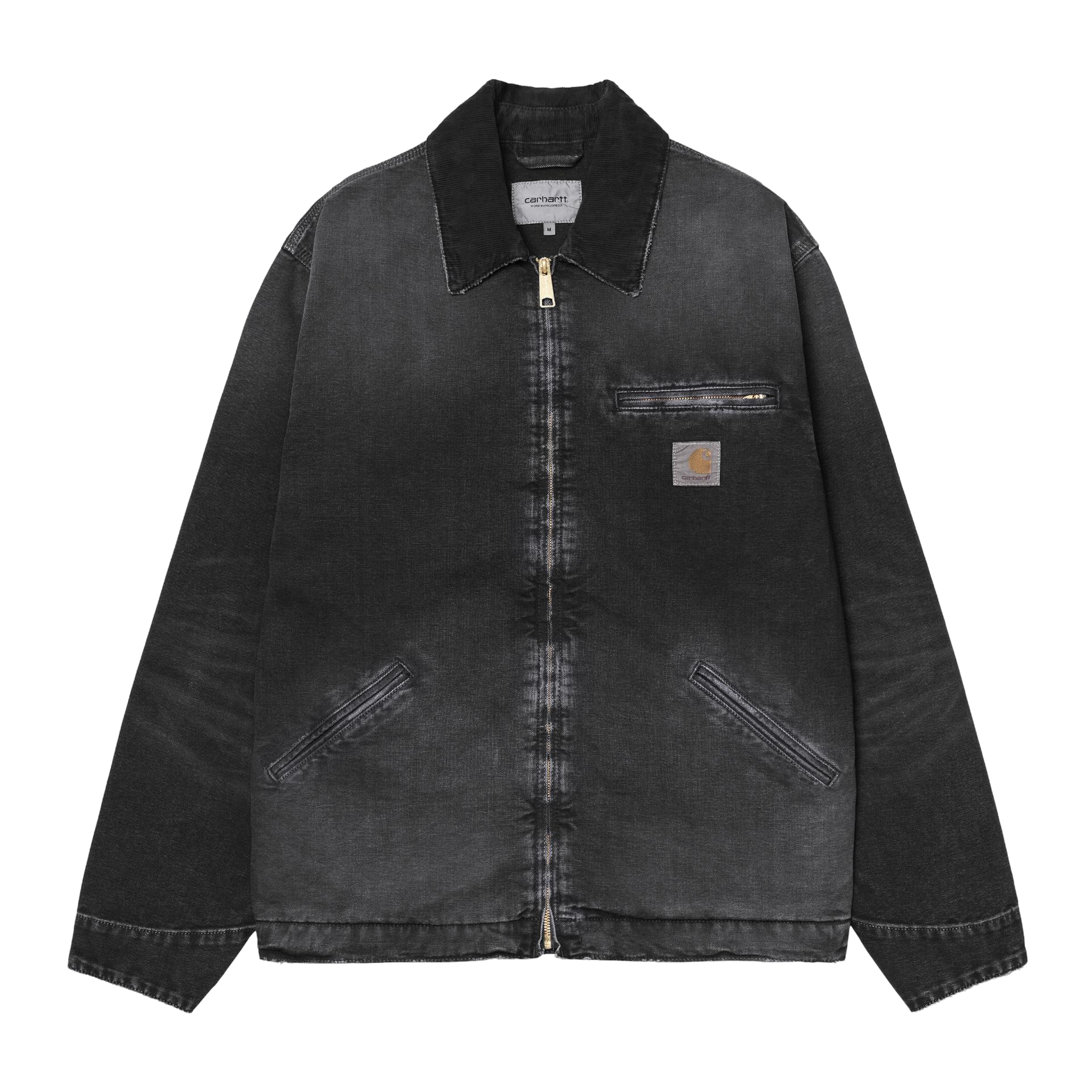 Giacca di mezza stagione 'OG Detroit' di Carhartt WIP in nero: frontale