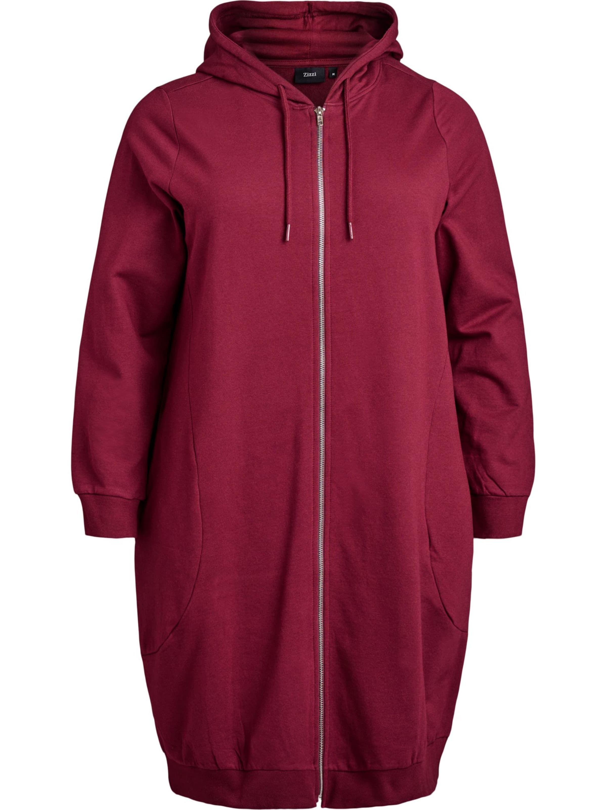 Hanorac 'Shelly' de la Zizzi pe roșu: față