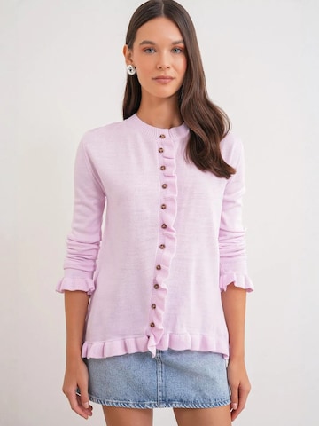 Cardigan 'Strickjacken' MixRay en rose
