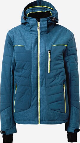 KILLTEC Outdoorjas 'Blaer' in Blauw: voorkant