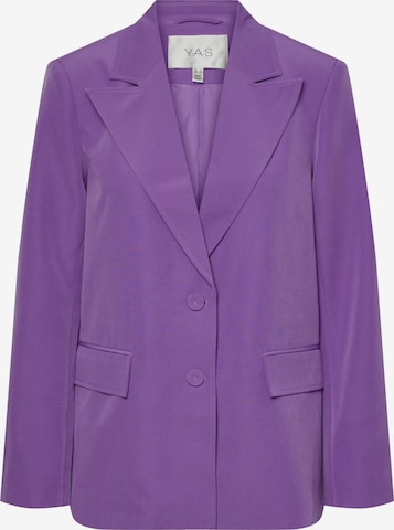 Y.A.S Blazer 'AZA' in Purple: front