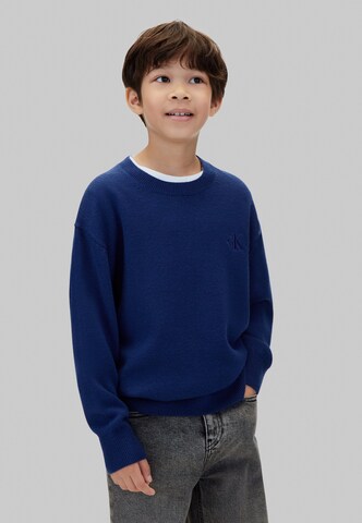 Calvin Klein Jeans Regular Neulepaita värissä sininen: etupuoli