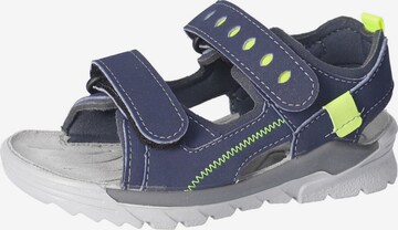 RICOSTA Open schoenen in Blauw: voorkant