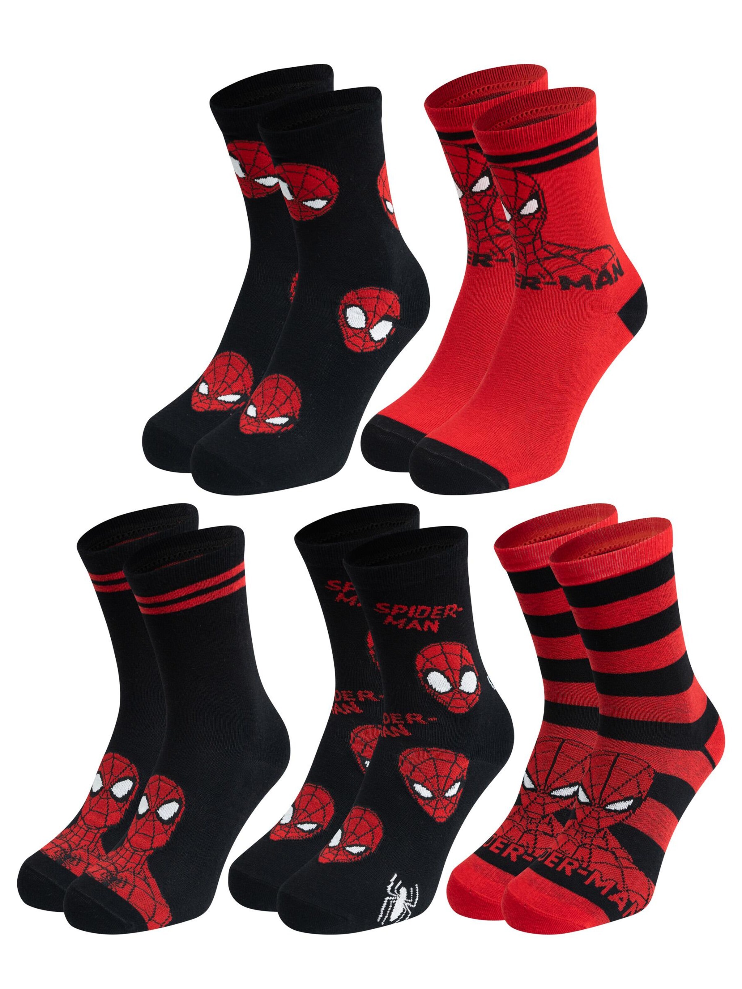 SPIDERMAN Socks in Mixed colours: front