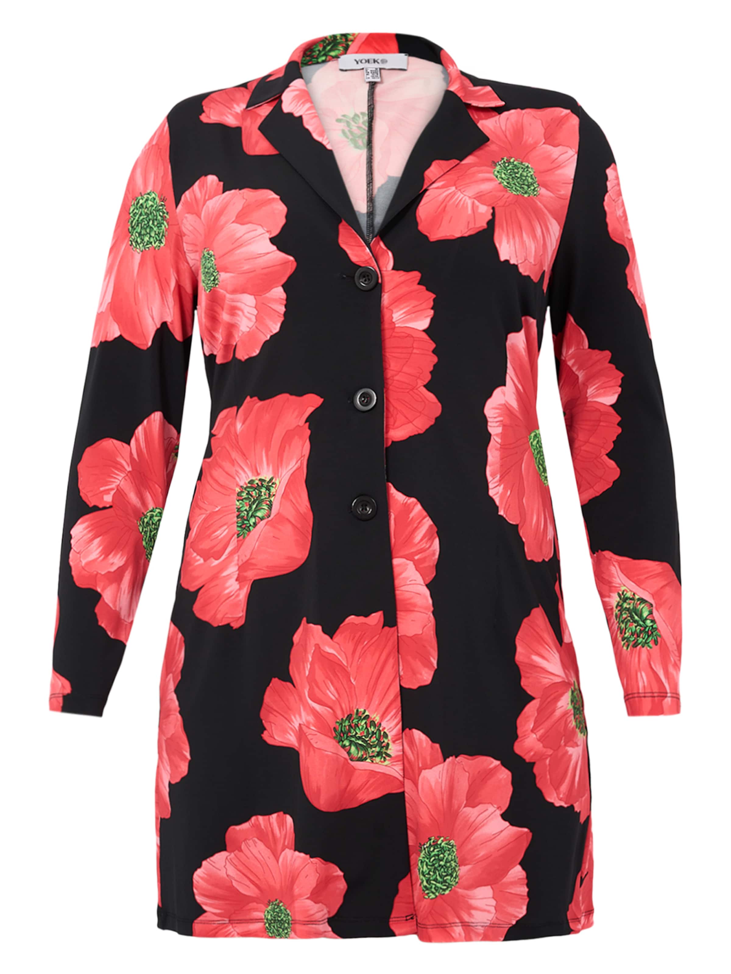 YOEK Blazers in Rood: voorkant