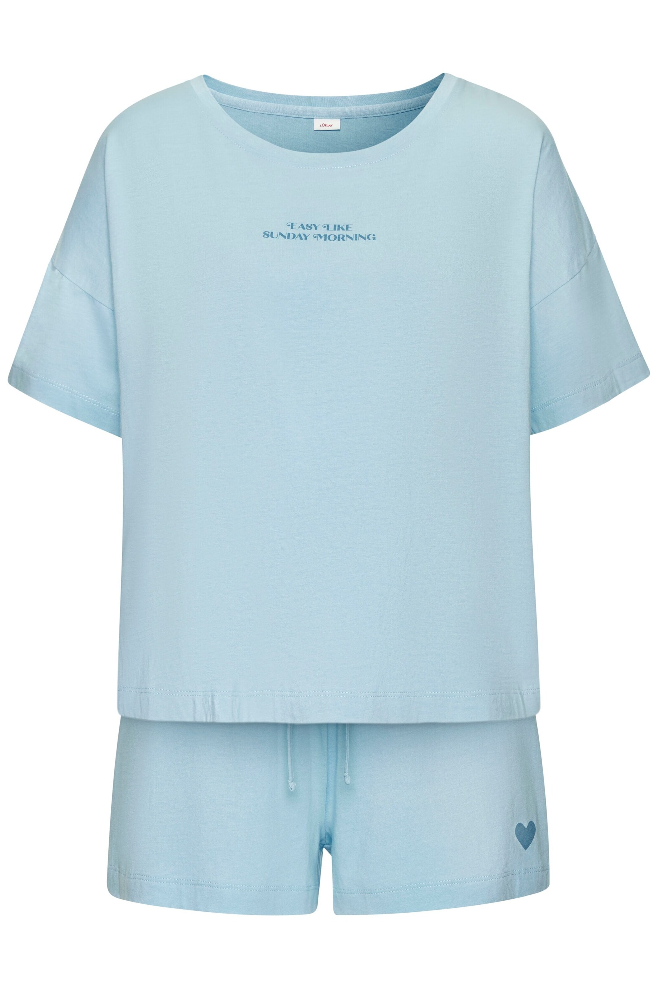 Shorty di s.Oliver in blu: frontale