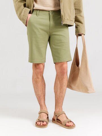 BLEND regular Παντελόνι τσίνο 'BH_MASON' σε πράσινο: μπροστά