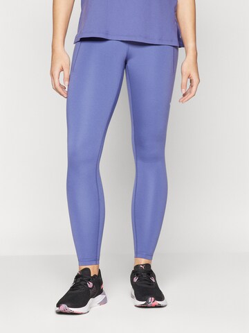 PUMA Skinny Sporthose 'Cloudspun' in Blau: Vorderseite