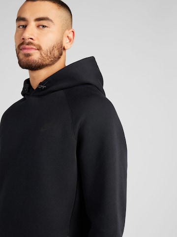 Bluză de molton de la Nike Sportswear pe negru