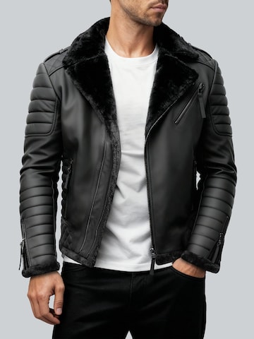 Crone Winter Jacket 'NAIK SHEARLING' in Black
