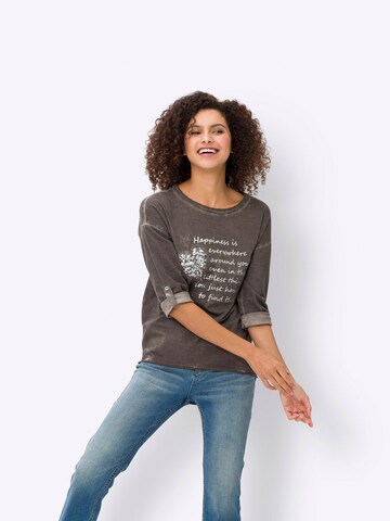 T-shirt heine en gris