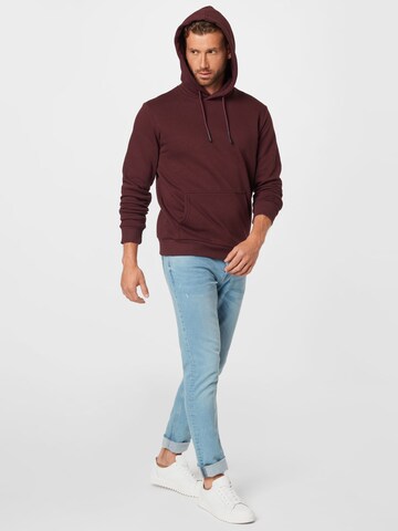 Only & Sons Regular Fit Sweatshirt 'Ceres' in Rot