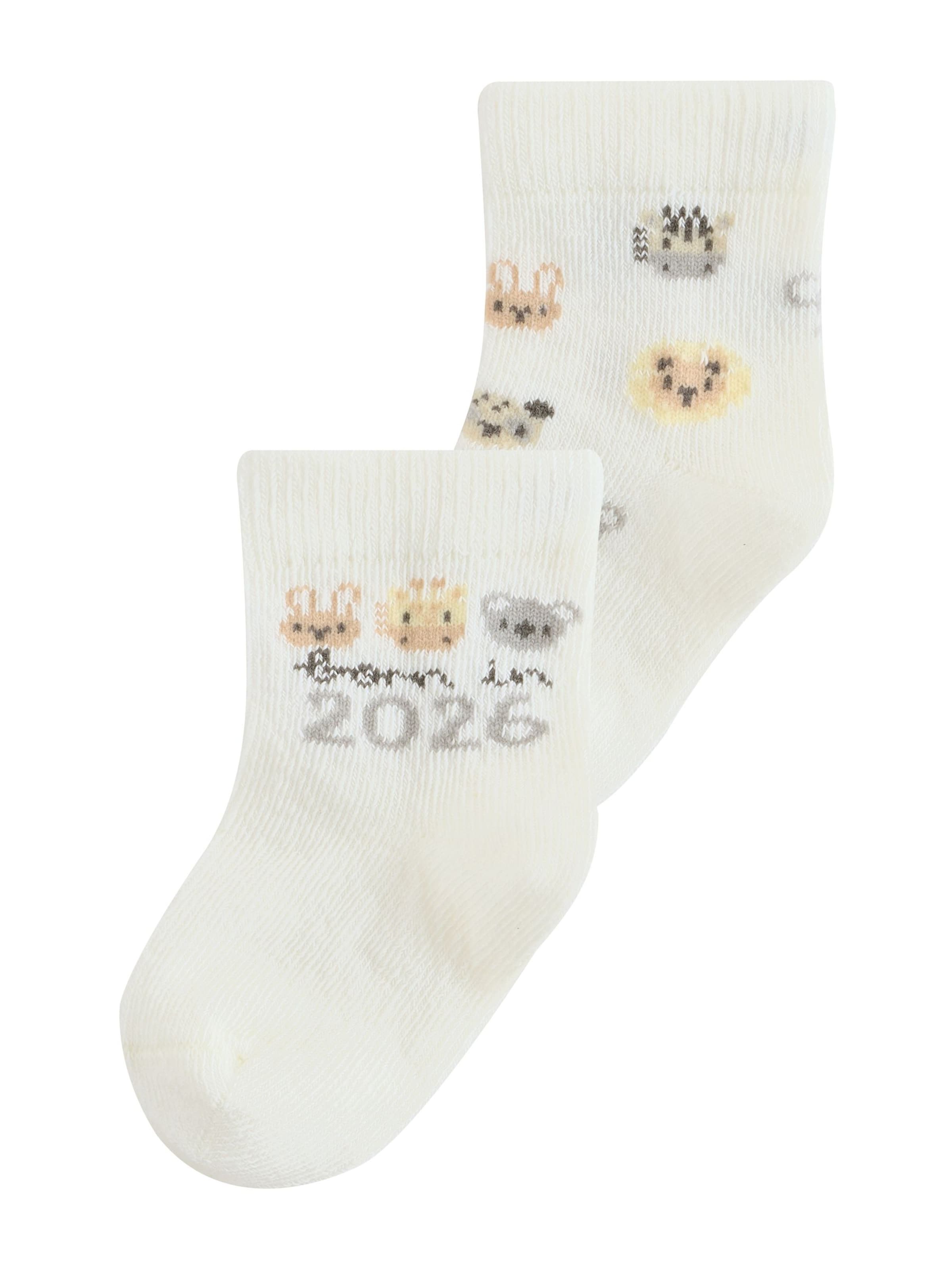 Next Sockor 'Born In 2026' i vit