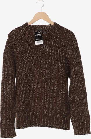 JOOP! Sweater & Cardigan in M-L in Brown: front