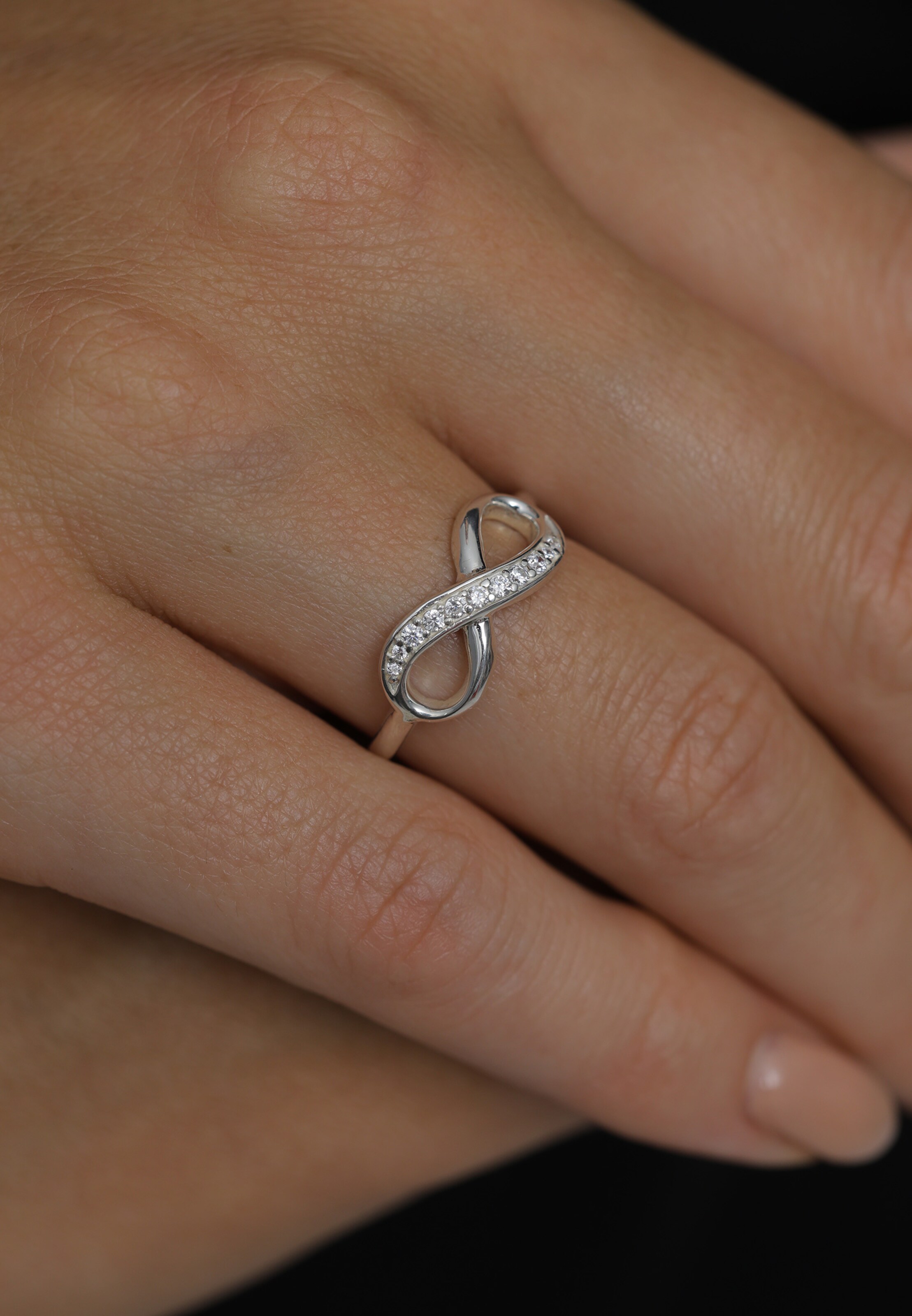Bague 'Infinity' ELLI en argent