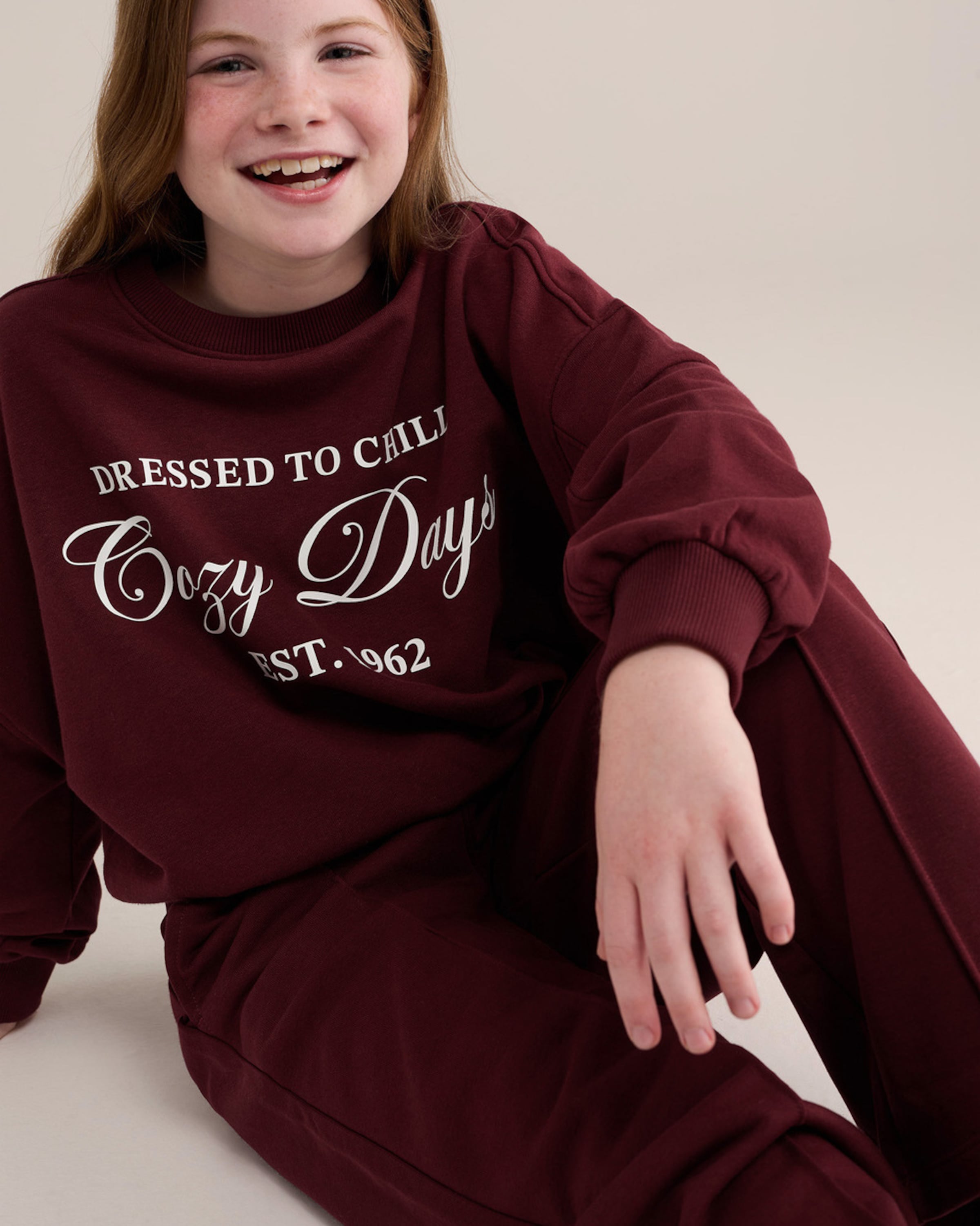 WE Fashion Sweatshirt in Rood