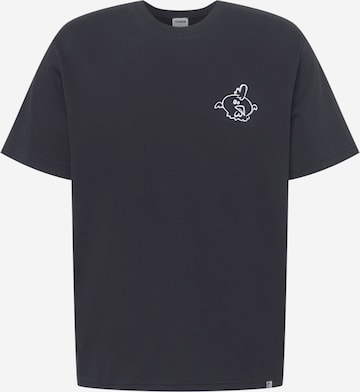 T-Shirt 'Jay' ABOUT YOU x Benny Cristo en noir : devant