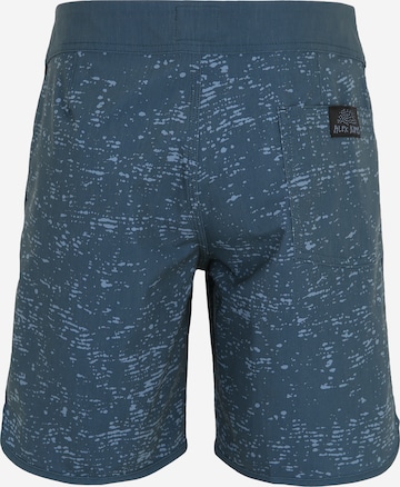 QUIKSILVER Szorty kąpielowe do kolan 'OG SCALLOP BLANK CANVAS 18' w kolorze niebieski