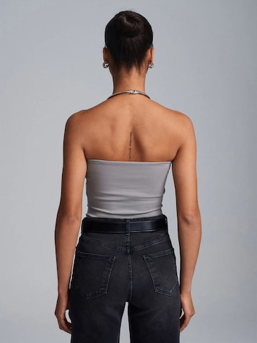 Dilvin Top in Grijs