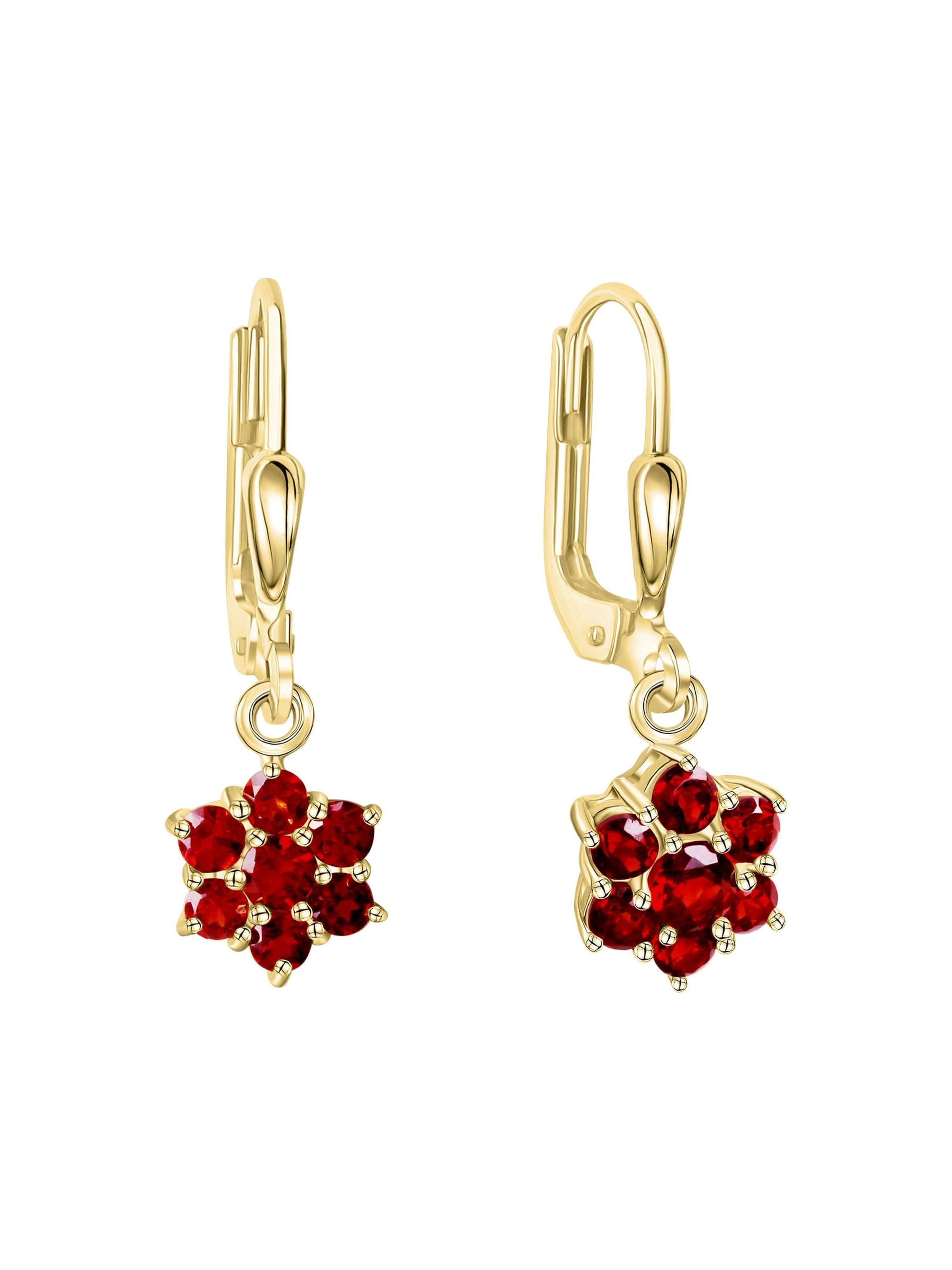 Fascination by Ellen K. Earrings in Yellow: front