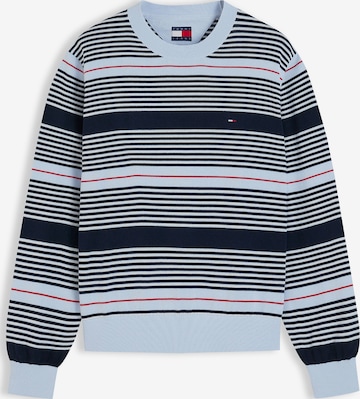 mėlyna Tommy Jeans Megztinis 'ESSENTIAL': priekis