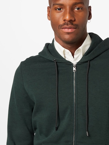 s.Oliver Zip-Up Hoodie in Green