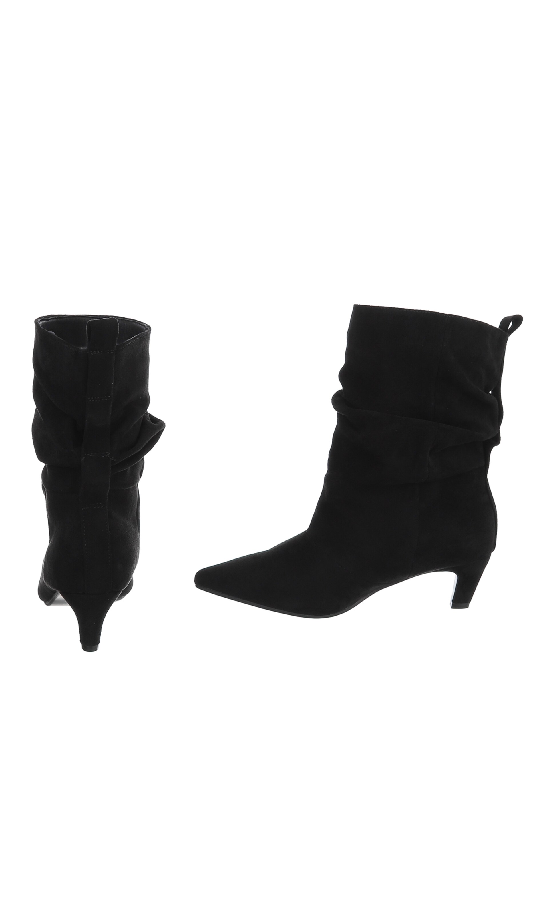 Ital-Design Stiefelette in Schwarz