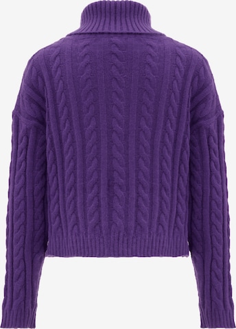 Libbi Sweater in Purple