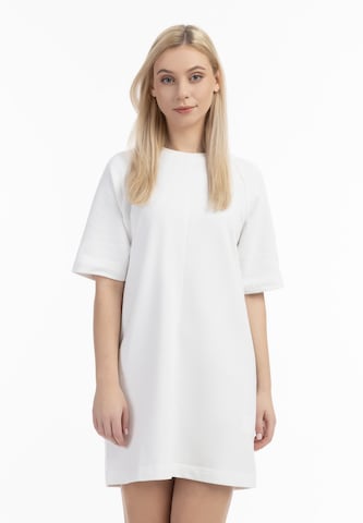 DreiMaster Maritim Dress in White: front