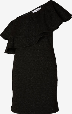 Robe SELECTED FEMME en noir : devant