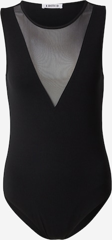 EDITED - Camisa body 'Polina' em preto: frente