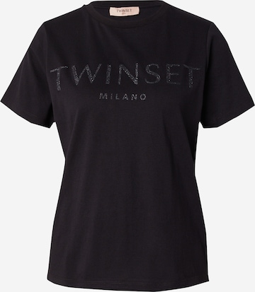 Twinset Shirt in Zwart: voorkant