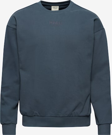 Sweat-shirt HALO en bleu : devant