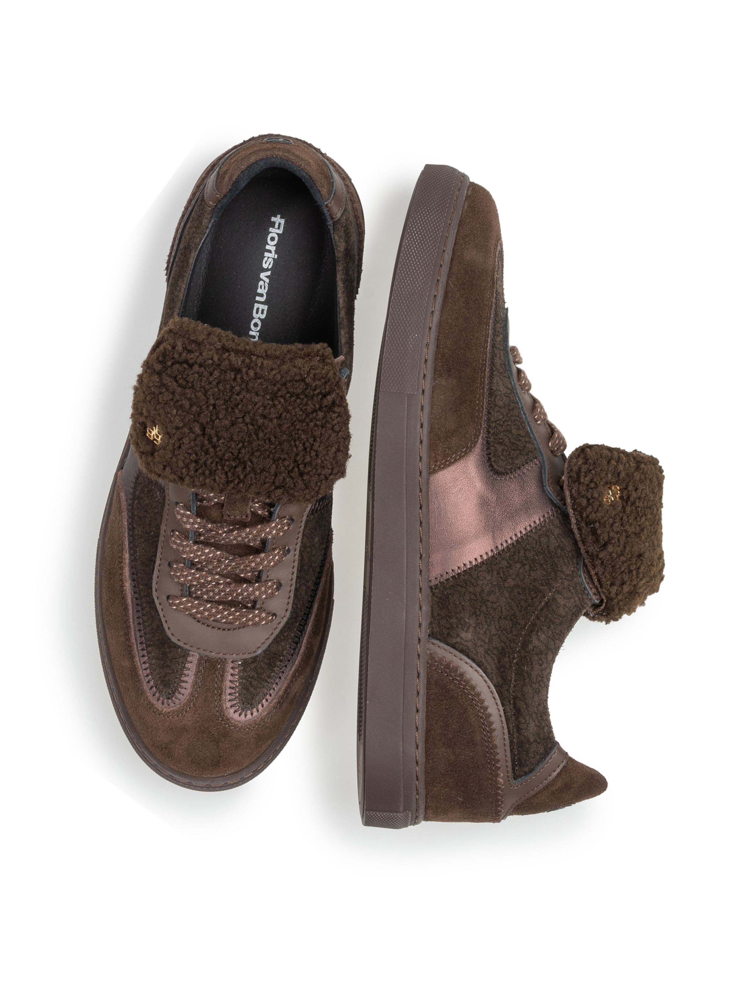 Sneaker bassa ' MINNI 07 ' di Floris van Bommel in marrone