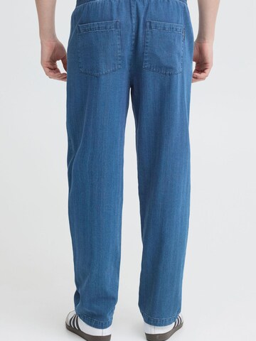 Casual Friday Loose fit Jeans ' CFBeck Herringbone ' in Blue