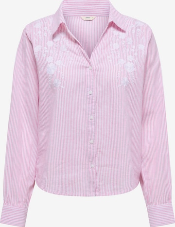 ONLY - Blusa 'ONLCosima' en rosa: frente